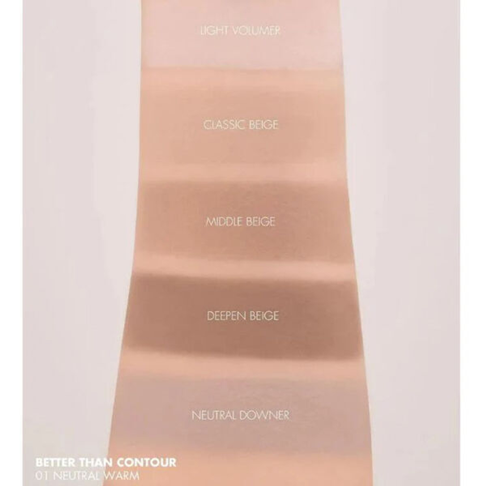 Набор для контуринга Rom&nd Better Than Contour Set #01.Neutral Warm, 20.5г