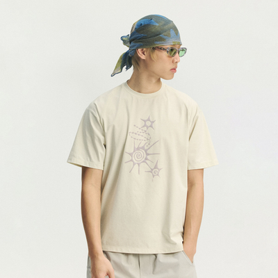 Футболка Nothomme Monterest Totem молочный