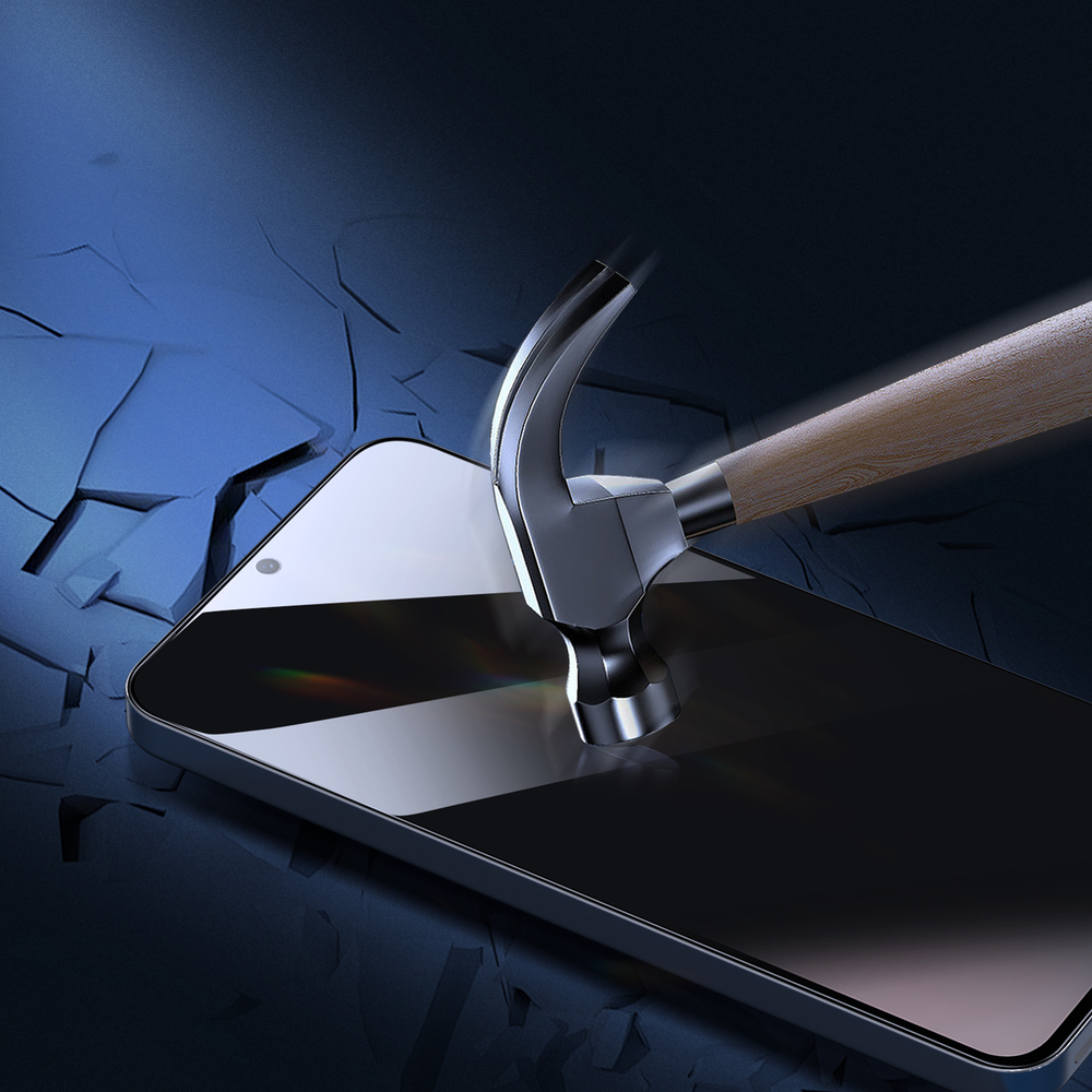 Стекло на экран "Антишпион" для смартфона Samsung Galaxy S25 FE, серия 2.5D Privacy Screen Protector от Dux Ducis