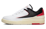 Кроссовки Jordan Air Jordan 2 Low "Black Satin" (Женская размерная сетка)