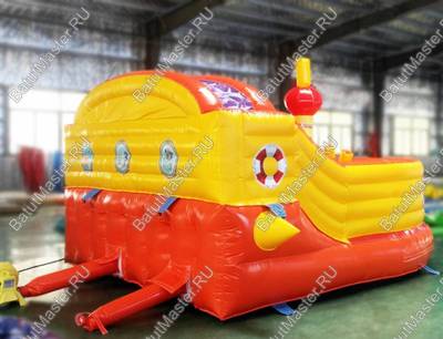 Коммерческий надувной батут "Мини корабль"