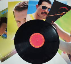 Винтажная виниловая пластинка LP Freddie Mercury Mr. Bad Guy (Japan 1985) (Obi, 4 Photo) I Was Born To Love You