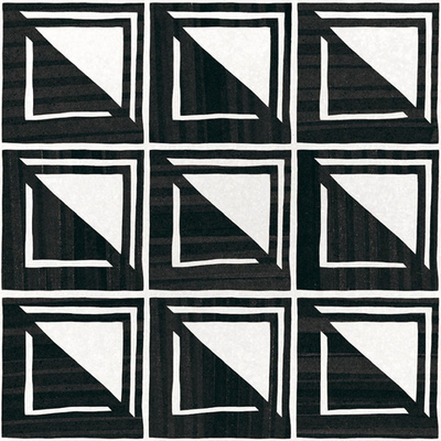 Керамогранит EQUIPE CAPRICE DECO Patchwork B&W (16 видов паттерна)