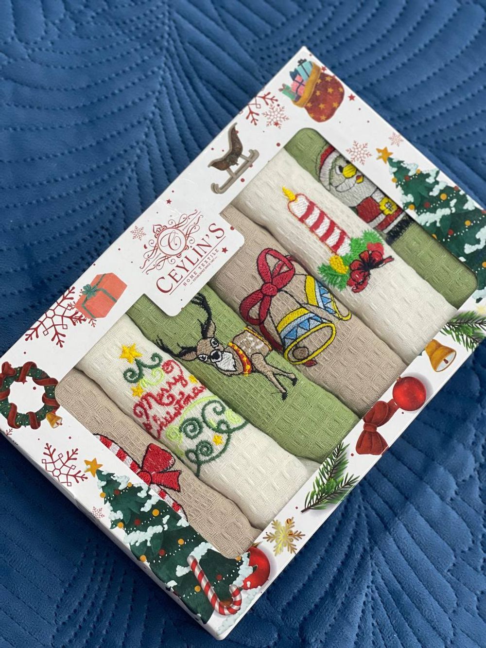 Набор пол ваф НОВЫЙ ГОД 6/1