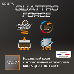 Автоматическая кофемашина Krups Intuition Preference+ EA875E10