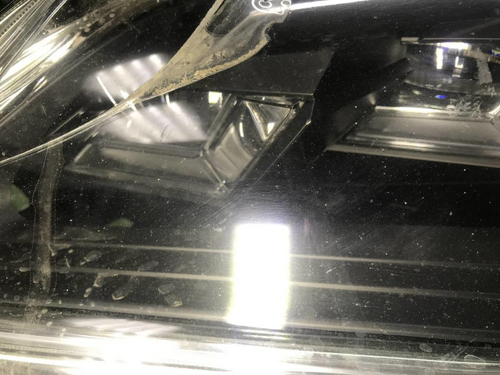 Битая Фара левая Lexus LX 3 15-23 LED Black Vision