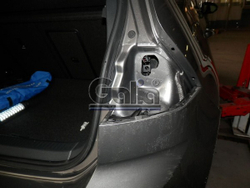 Фаркоп оцинкованный Galia A048A для Volkswagen Golf хетчбек 5 дв., Audi A3 хетчбек 3/5 дверей 2012- (паспорт и сертификат в комплекте)(без электрики)