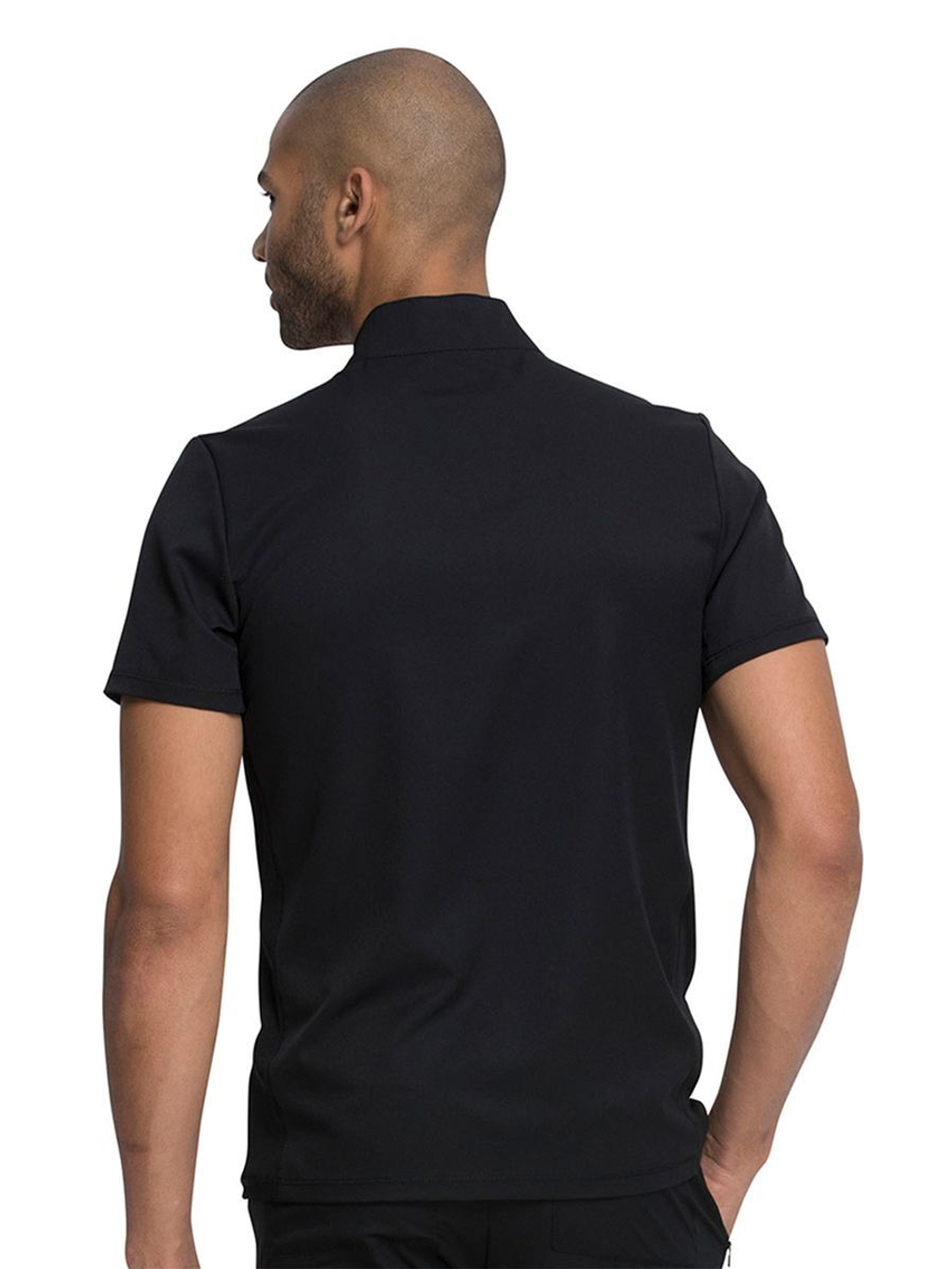 Топ медицинский мужской Dickies Prints DK860, черный, 4XL