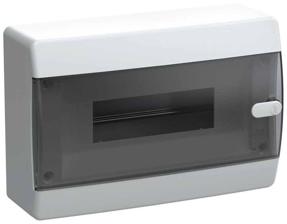 Корпус ЩРН-П-12 UNION Compact IP41 черн. прозр. дверь пластик. IEK UIC-KP12-N-12-41-K01