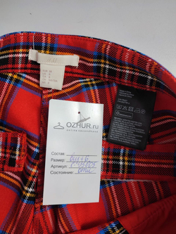 Брюки H&M в клетку 44 размер