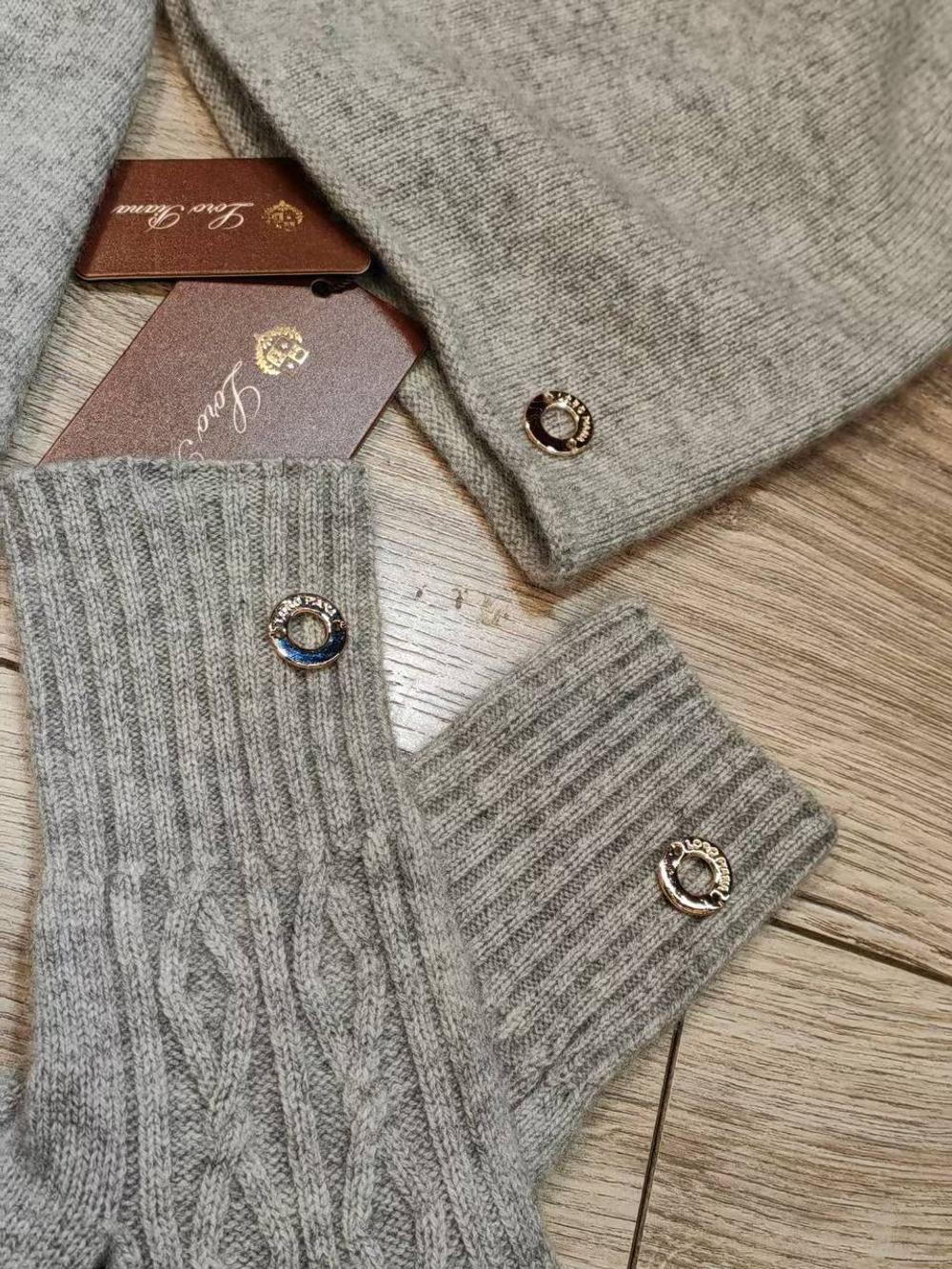 Комплект Loro Piana (шарф + шапка + перчатки)