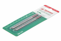 Пилка для лобзика Hammer Flex 204-102 JG WD T101D дерево\пластик, 74мм, шаг 4.0-5.2, HCS, 2шт.