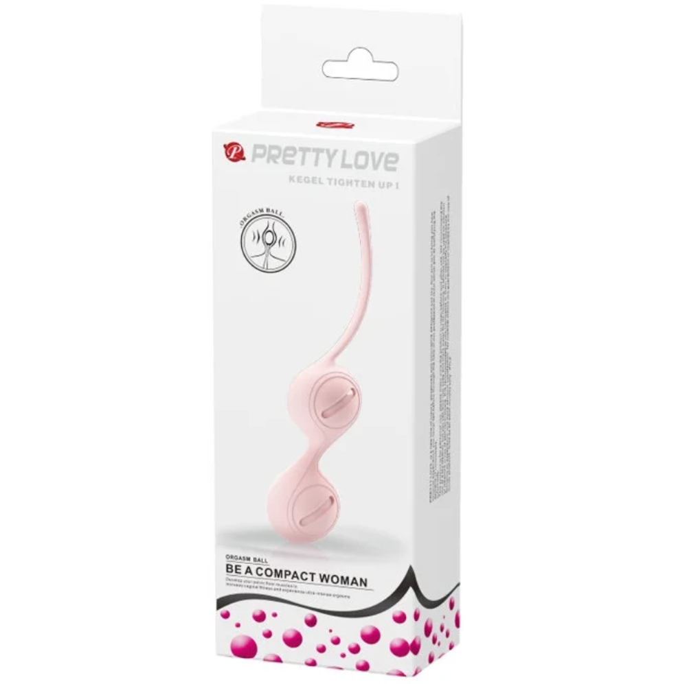 Pretty love вагинальные шарики Kegel Tighten Up I, нежно-розовый