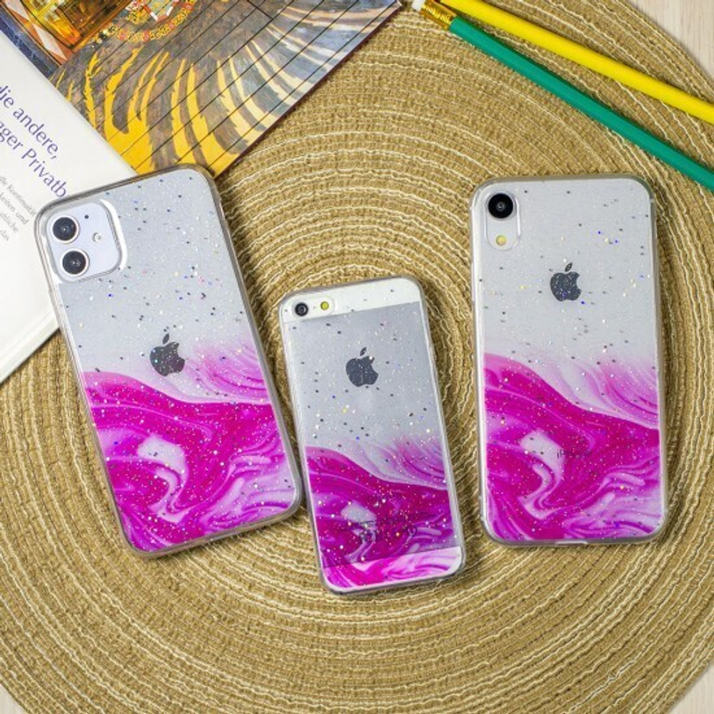 Силиконовый чехол Акварель для iPhone 11 Pro, 011858