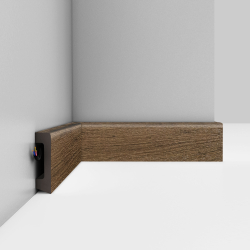 Плинтус напольный Decomaster D234-88 58х16х2400мм