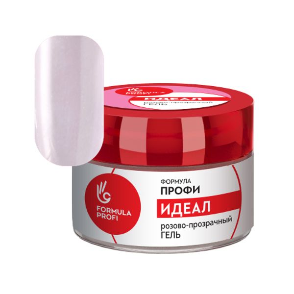 Формула Профи, Гель конструирующий Идеал розово-прозрачный 15 гр
