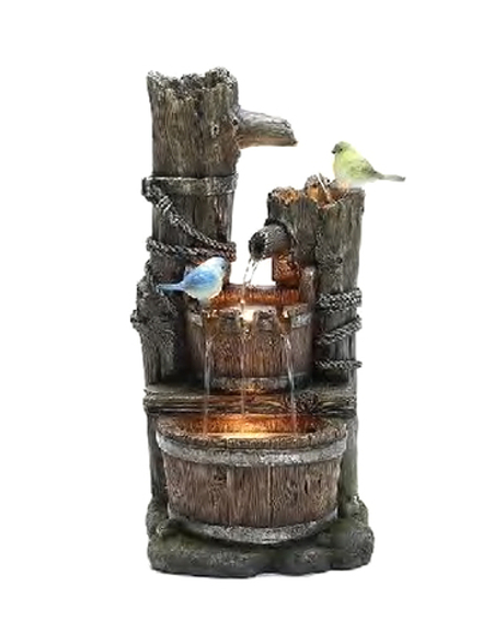 Waterfall Фонтан декоративный с подсветкой Соседки