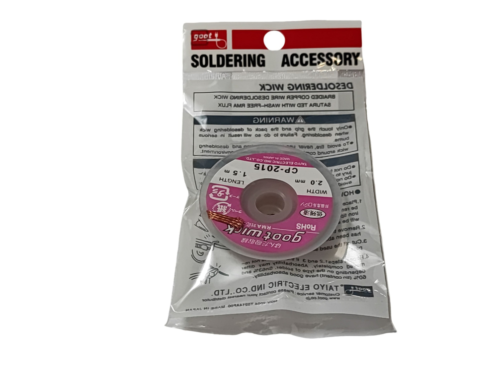 Оплетка для удаления припоя CP-2015 Goot Wick