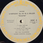 Гайдн - Симфония № 94 Сюрприз / Симфония № 101 Часы (Япония) Т