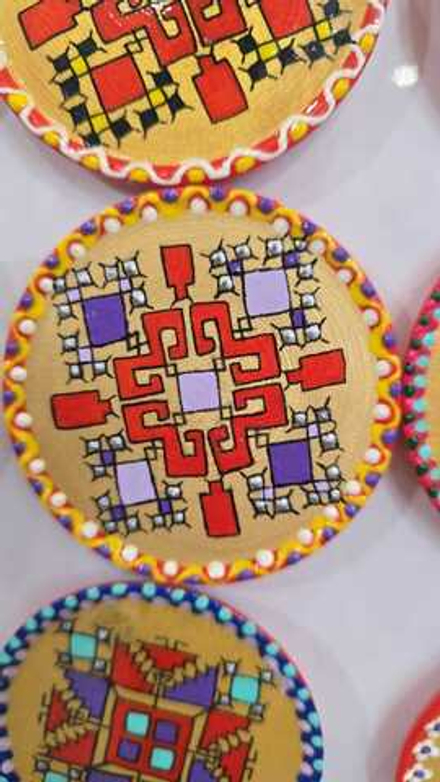 Тарелка - магнит сувенирная