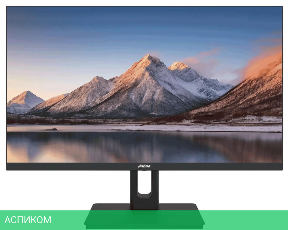 Монитор Dahua DHI-LM25-B200BS черный