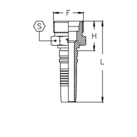 Фитинг DN 32 DKO-S (Ш) 42x2 30 Interlock TIEFFE