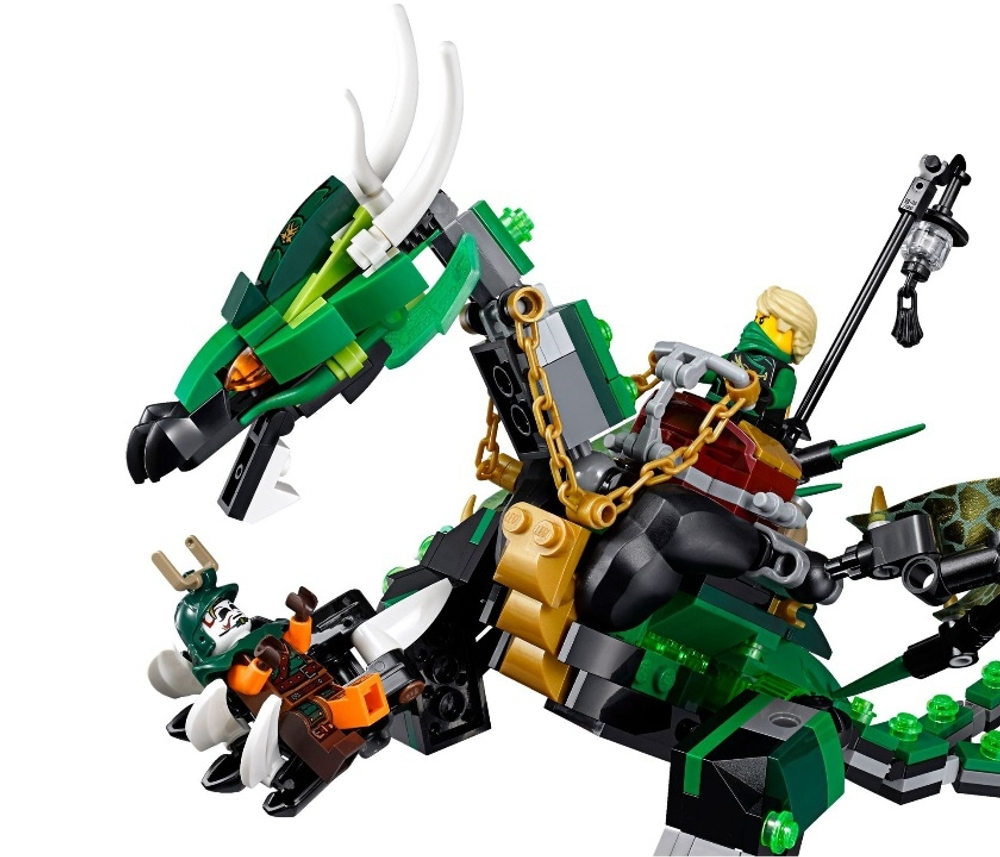 LEGO Ninjago: Зелёный Дракон 70593 — The Green NRG Dragon — Лего Ниндзяго