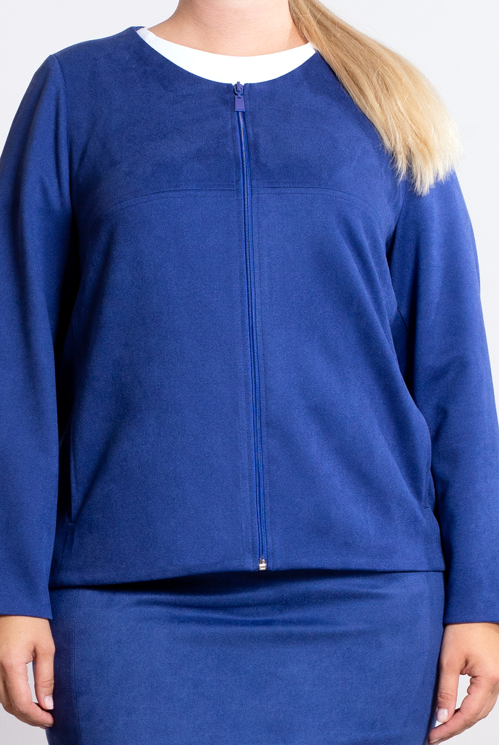 Жакет женский 3783ЛП, василёк #366Вас043783ЛП