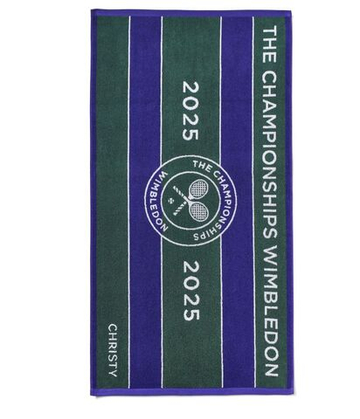 Полотенце теннисное Wimbledon The Championships 2025 - green/purple