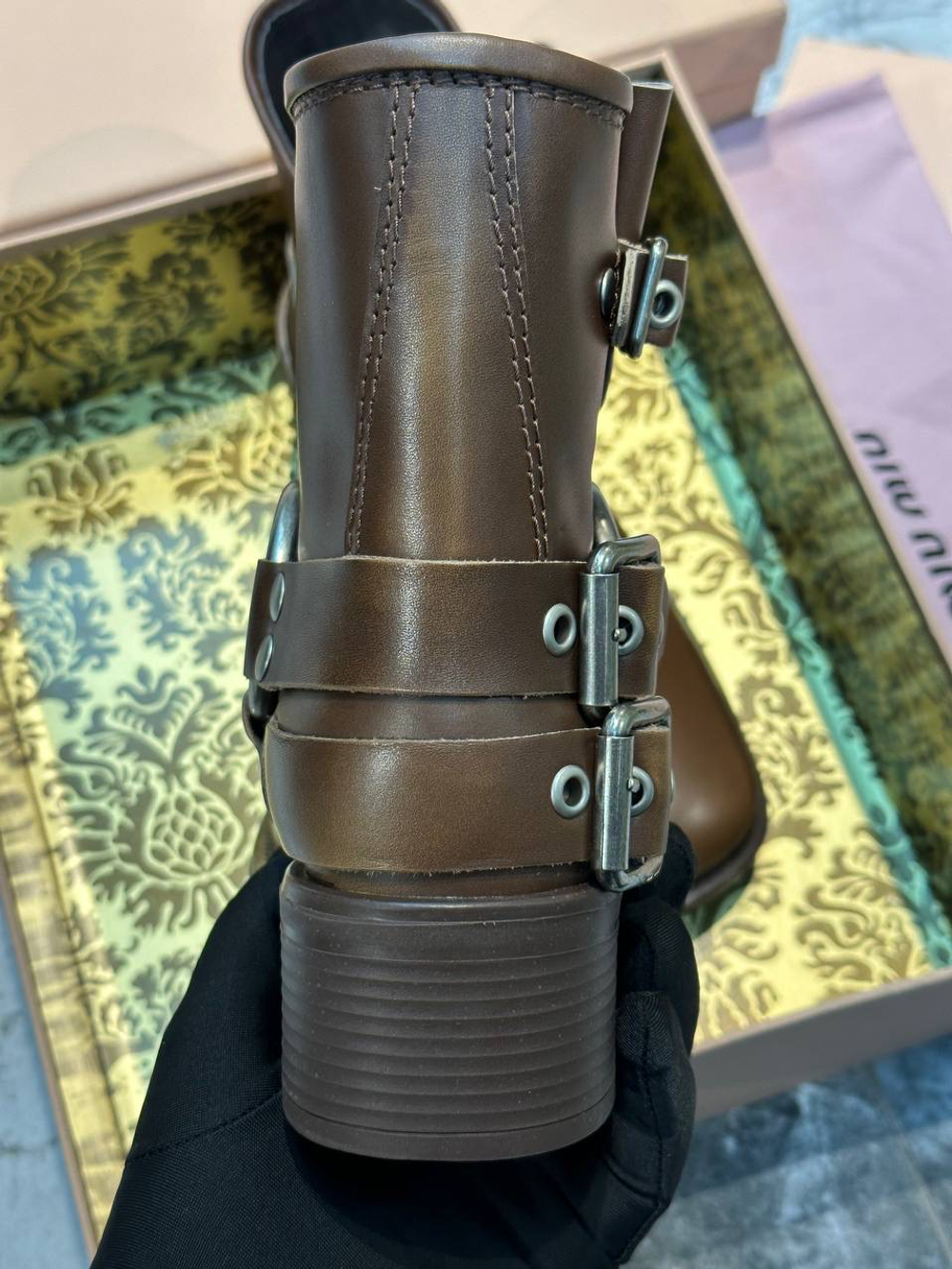 Ботинки Miu Miu