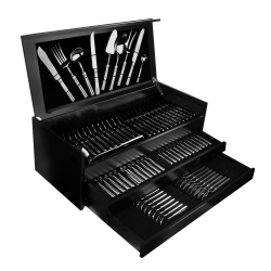 Набор столовых приборов на 12 персон 130 предметов Cutipol Fontainebleau