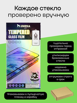 Защитное стекло 3D Full Glue для Google Pixel 6, 0.3 мм, черная рамка