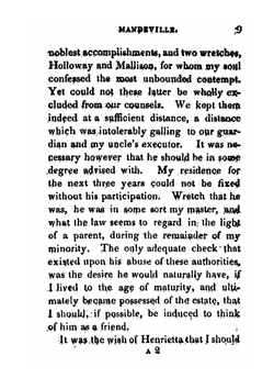 Mandeville: A tale of the seventeenth century in England. Volume 3 | William Godwin