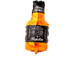 Шар Фольгированный Бутылка Виски (Оранжевый)