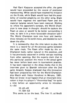 The World Chess Crown Challenge. Kasparov vs Karpov. Seville 87 | D. Bronstein