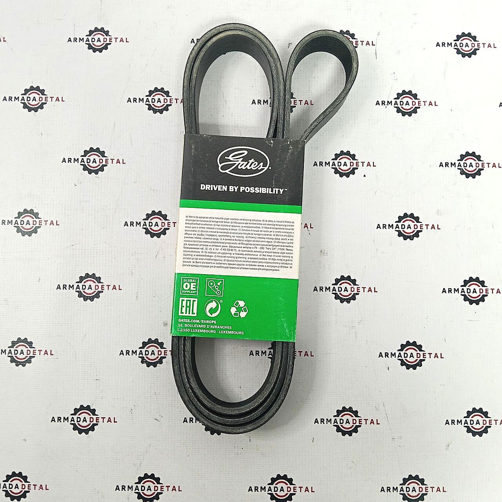 Ролик и ремень 1835 GATES 320/A8586 + 320/08598 для JCB 3CX 4CX