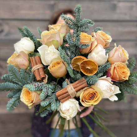 ❄ Свиток желаний — новогодний душистый букет