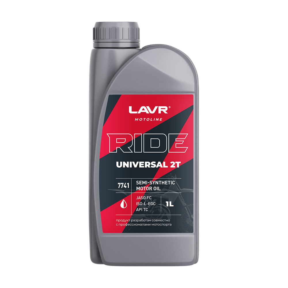 Масло 2T LAVR Moto Ride UNIVERSAL FC 1л.