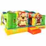 Батут "Добрые зверята", 5*5*2.8 м