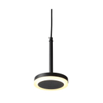 ST104.403.06 Светильник подвесной Черный LED 1*6W 3000K 468Lm Ra&gt;80 120° D112xH184 170-240V Подвесные светильники