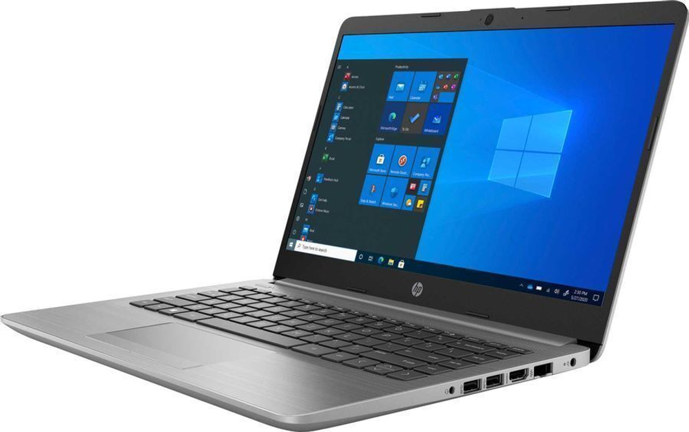 Ноутбук 14" HP 245 G8 AMD Ryzen 5 5500U/8Gb/256Gb SSD/14" FullHD/Win10Pro Серебристый (43W69EA)