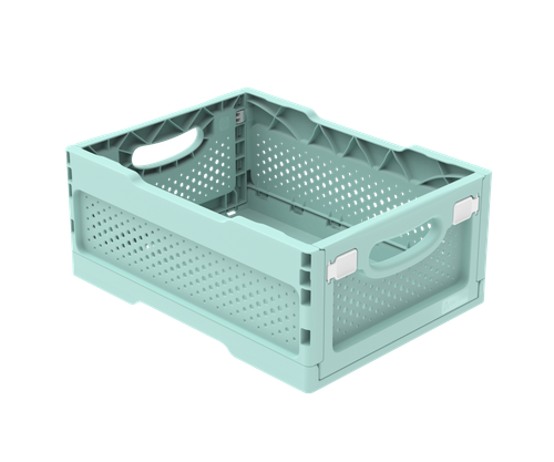 Ящик п/э АльтПласт (400х300х170) складной с перф.стенками