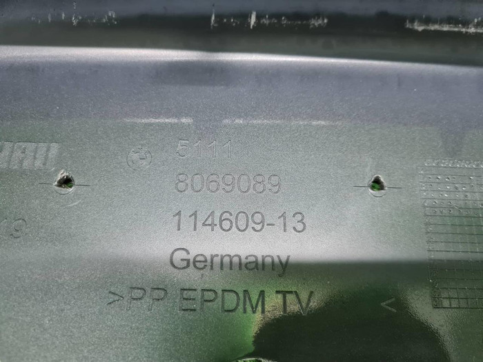 Накладка переднего бампера BMW X2 F39 (2017-н.в.) M-paket