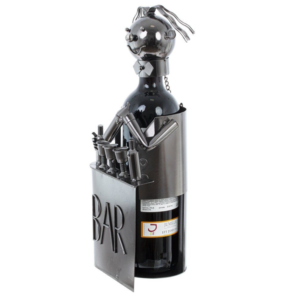 GAEM Подставка для бутылки "Бармен", L16 W11 H20,5 см