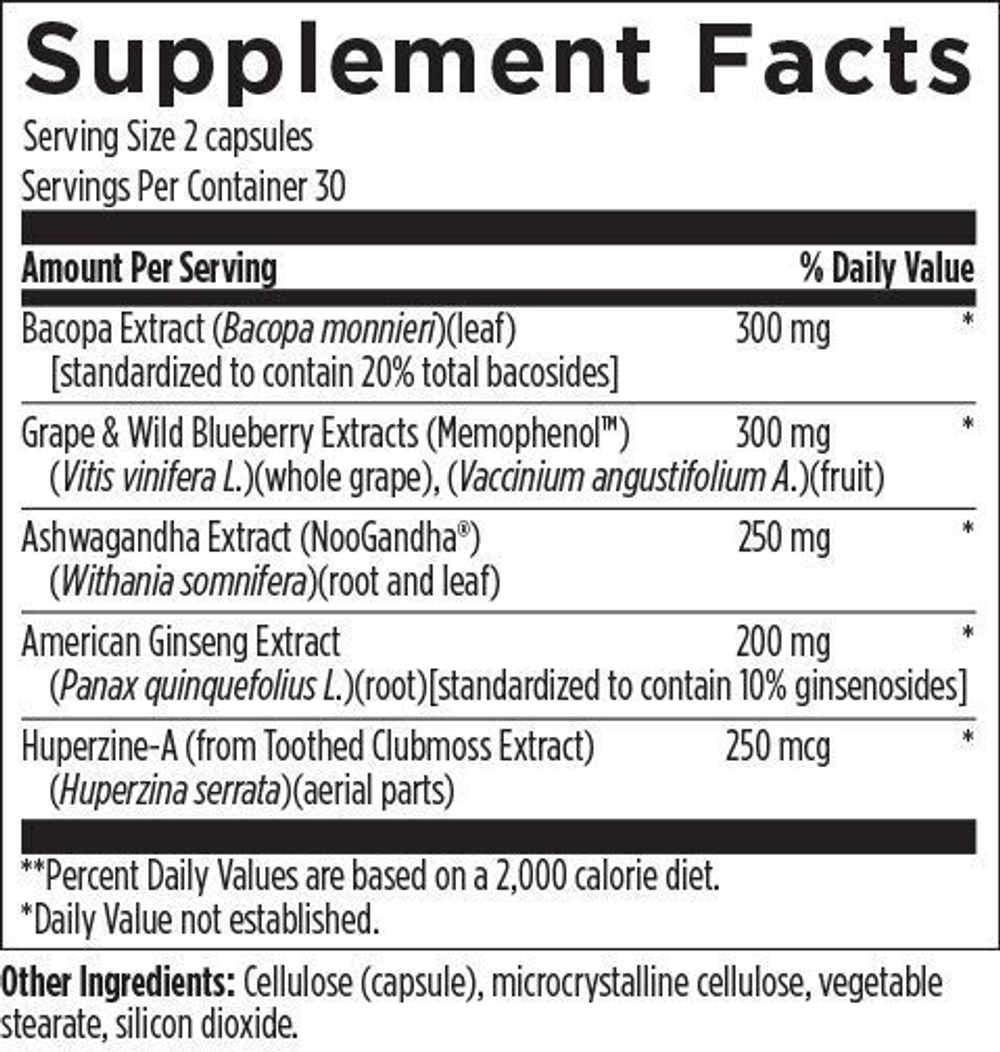 Designs For Health - Cogni Aid 60 capsules