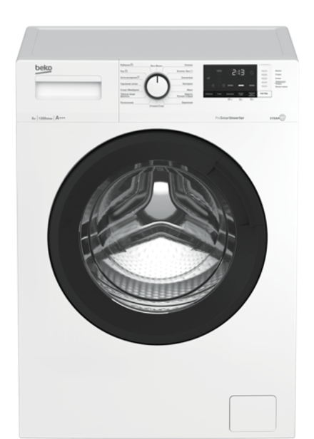 Стиральная машина Beko WSRE6612ZAWI BY
