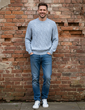 KING WOOL (Турция) из шерсти и кашемира "КОЛОС" Размеры (48-54)