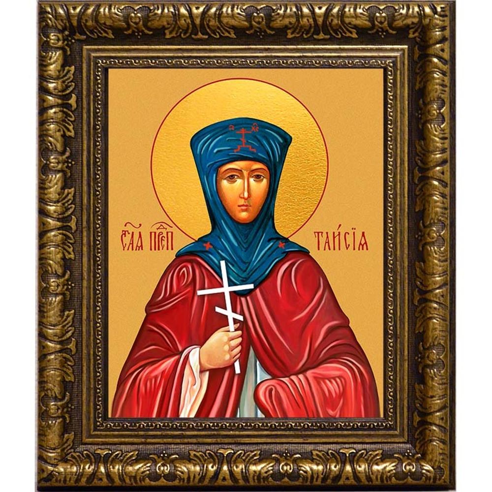 Таисия Фиваидская Преподобная. Икона на холсте.