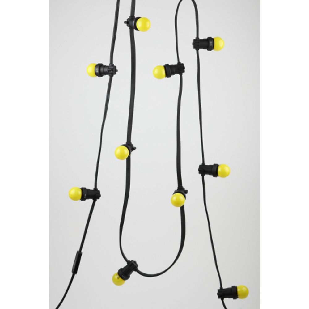 Лампа светодиодная ЭРА STD ERAYL45-E27 E27 / Е27 1Вт шар желтый для белт-лайт | Лампы светодиодные Белт-Лайт