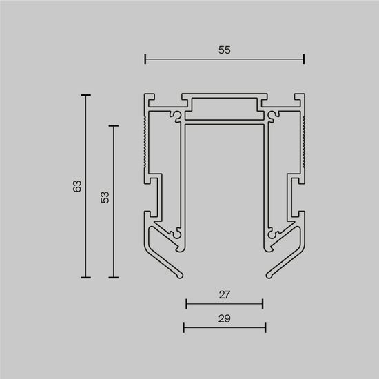 Профиль Technical TRA034MP-212S(N)